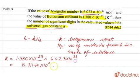 Boltzmann Constant and Avogadro's Number - TamaraqoSilva