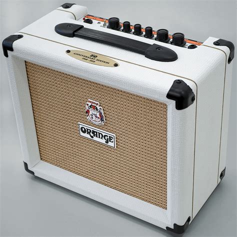 50th Anniversary Orange Amplification Limited Edition White Crush 20 – Orange Amps