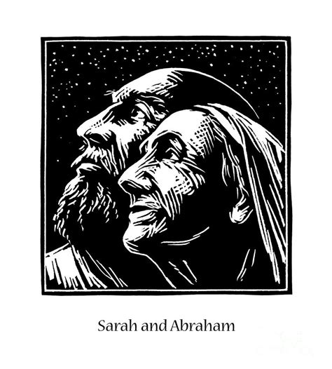 Sarah and Abraham - JLSAA Painting by Julie Lonneman - Pixels