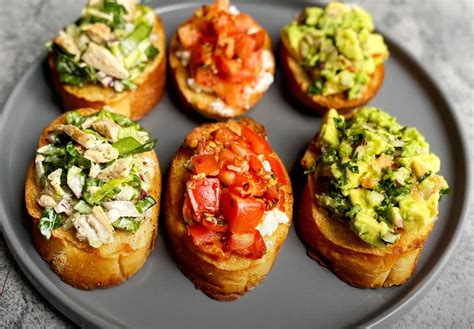 Bruschetta Toppings Ideas