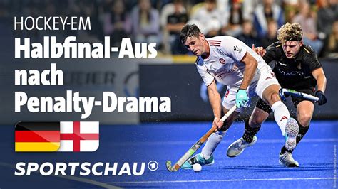 Deutschland – England Highlights Hockey-EM | Sportschau - YouTube