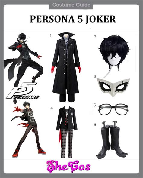 The Ultimate Guide To Persona 5 Joker Cosplay Ideas | SheCos Blog