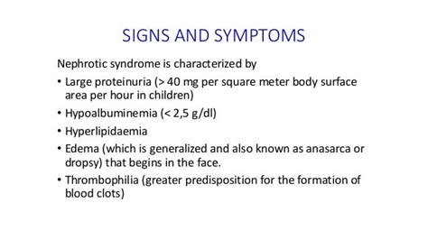 Nephrotic syndrome [full]