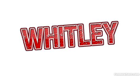 Whitley Logo | Free Name Design Tool from Flaming Text