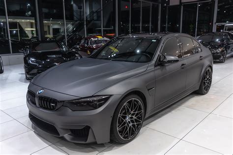 Used 2018 BMW M3 SEDAN 6-SPEED! COMPETITION PKG! EXECUTIVE PKG! MATTE ...