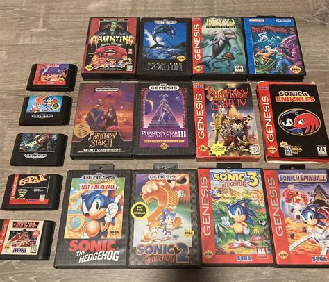 My Sega genesis collection : r/gaming