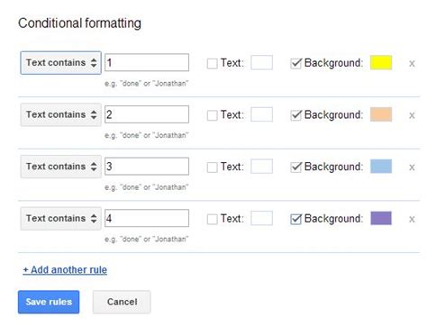 Alice in WonderTech: Color Code Your Data in Google Sheets