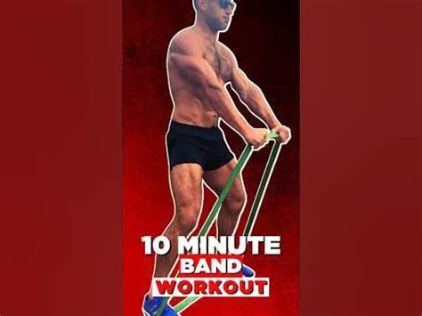 🔥 10 Minute Resistance Bands Workout to Burn Fat at Home! - YouTube