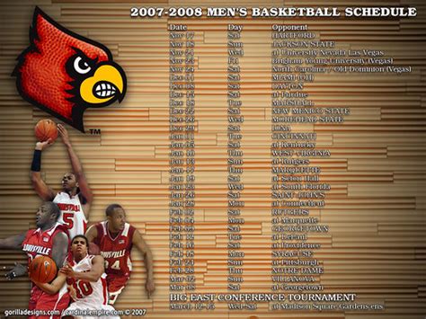 UOFL BASKETBALL SCHEDULE. UOFL BASKETBALL | Uofl Basketball Schedule ...