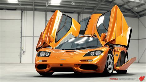 Wallpaper : video games, sports car, McLaren MP4 12C, McLaren F1, Forza Motorsport 4 ...