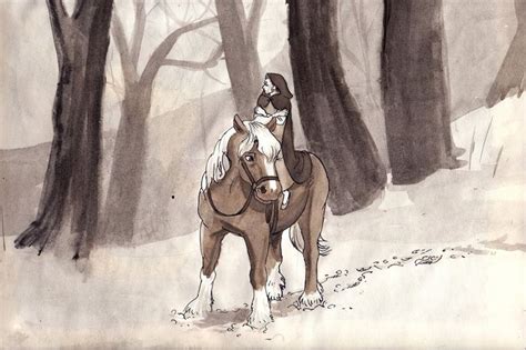 Belle and Philippe - Inktober 25th by Danikatze.deviantart.com on @DeviantArt | Disney horses ...