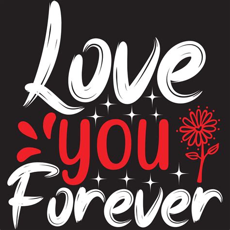 love you forever 5416703 Vector Art at Vecteezy