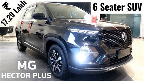 7 Seater Suv Mg Hector Plus Black - malaynesra