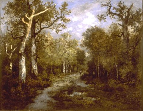 The Forest of Fontainebleau, 1867 - Theodore Rousseau - WikiArt.org