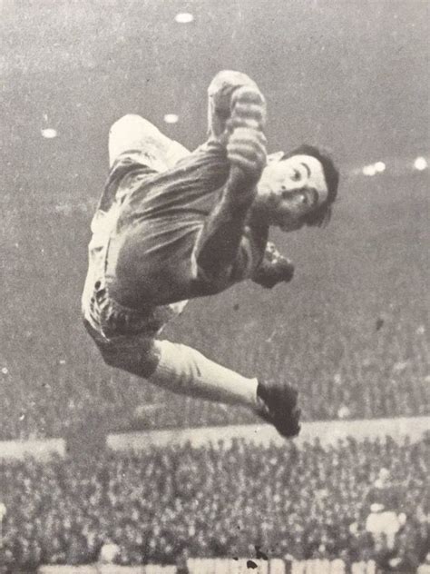 Stoke City goalkeeper Gordon Banks in action in 1969. | Soccer tips, England football, Soccer ...