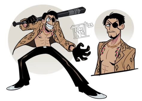 Goro Majima by DaToonie on DeviantArt