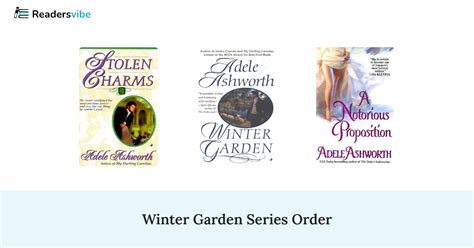 Winter Garden Book Series In Order (4 Books)