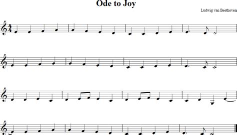 Ode To Joy Chords Letters - Sheet and Chords Collection