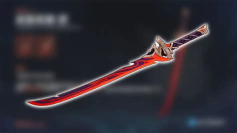 Genshin Impact This is a Sword Weapon Ascension Materials - Touch, Tap, Play