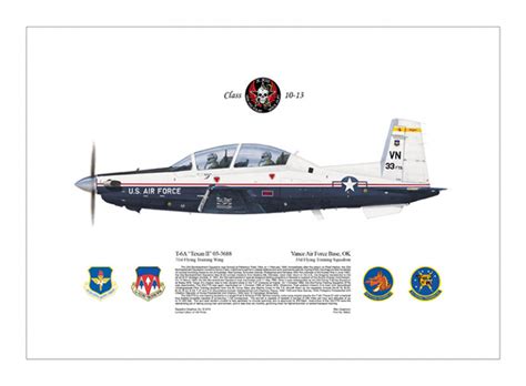 T-6A “Texan II” – Class 10-13 33rd FTS, 71st FTW Vance AFB, OK ...