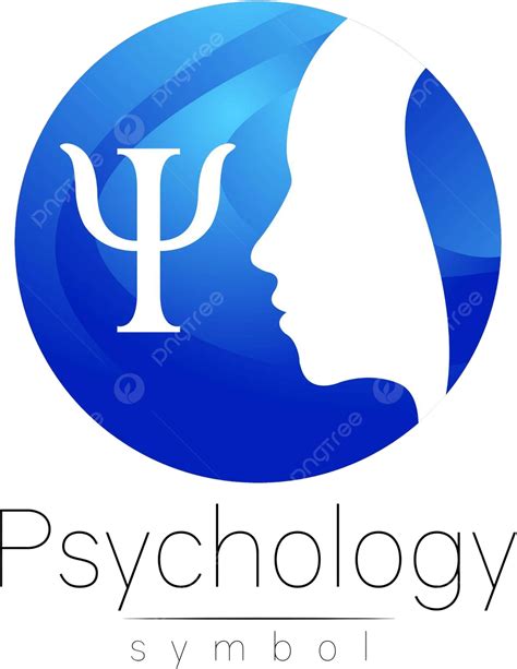 Modern Psychology Logo With Psi Symbol In Blue Vector, Psychiatrist, Psychotherapy, Design PNG ...