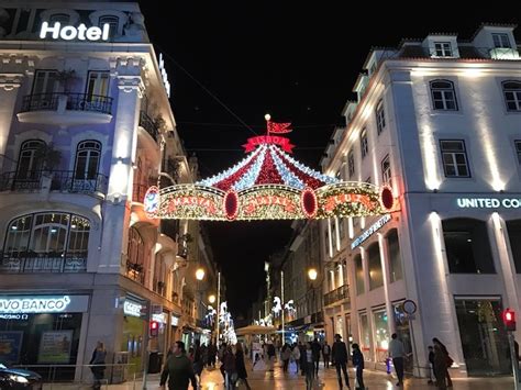 Christmas Lights and Decorations in Lisbon