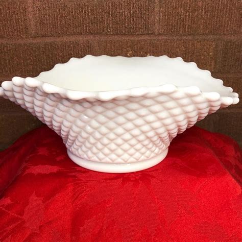 Westmoreland Vintage White Milk Glass Decorative Bowl with | Etsy | Decorative bowls, White milk ...