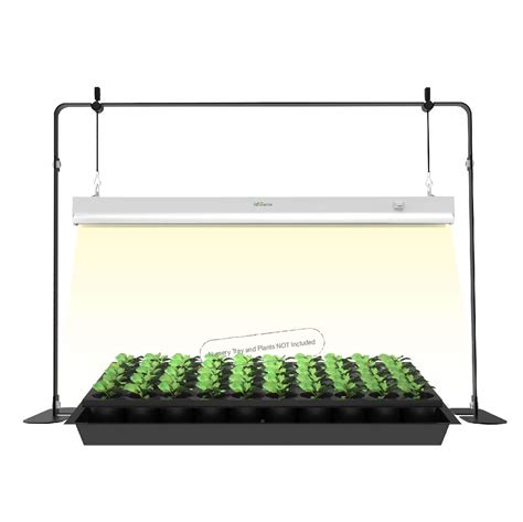 iGrowtek 2ft Grow Light for Seed Starting,LED Grow Lamp for Indoor Plants,Seedling Grow Light ...