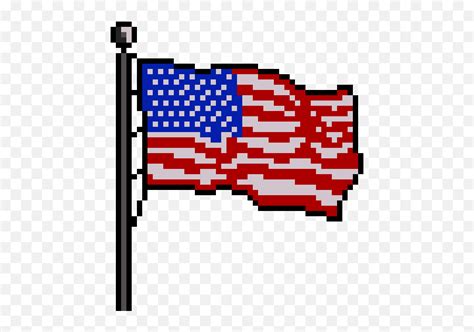 American Flag Pixel Art Maker - Minecraft Flag Pixel Art Png,America ...