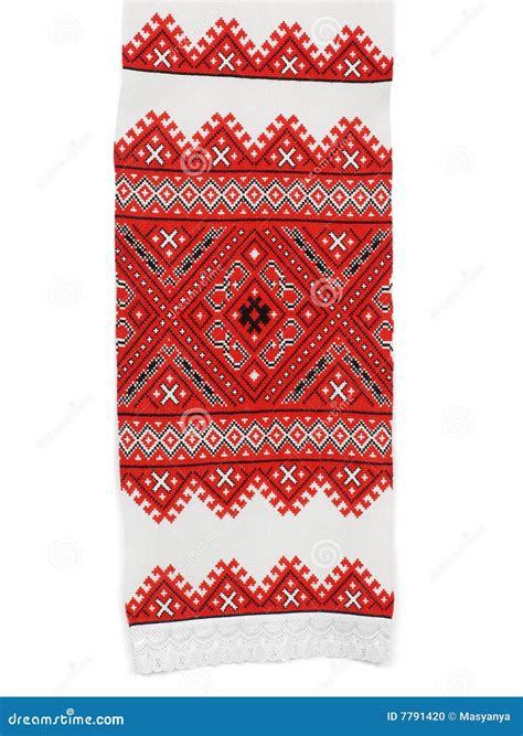 Traditional Ukrainian Embroidery Stock Photo - Image of indigenous, ethnic: 7791420