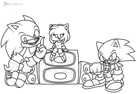 Sonic Coloring Pages | 125 New Pictures Free Printable