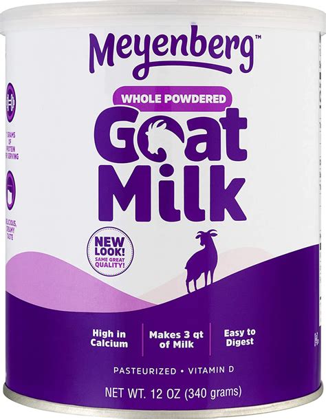 Goat Milk Powder 12 oz (340 g) Container | Buy Goat Milk Powder | Piping Rock Health Products