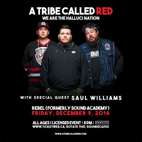 *update* A Tribe Called Red – Embrace Presents