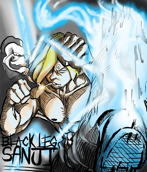 Black Leg Sanji - Art by Me - Feedback and Critique would be awesome ...