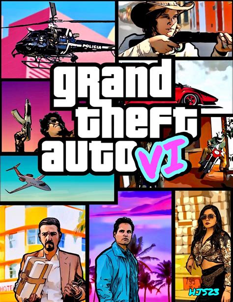 Gta 6 Cover : Fan Made Grand Theft Auto VI Cover. : GTA6 / Release date, map, trailer rumours, news.