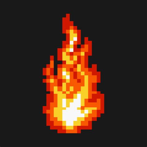 Flame Pixel Art