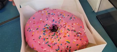 The Big Pink: Simpsons Donut at Universal • WDW Vacation Tips