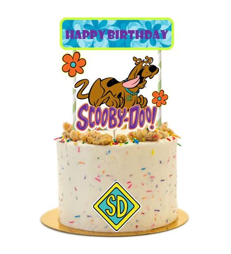 Scooby Doo Cake Topper, Handmade - Crafty Toppers