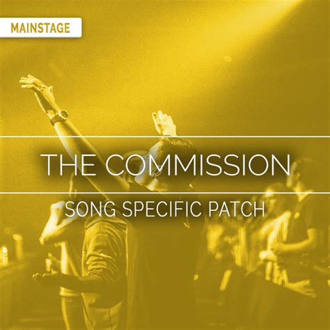 The Commission - MainStage Patch Is Now Available! – Sunday Sounds