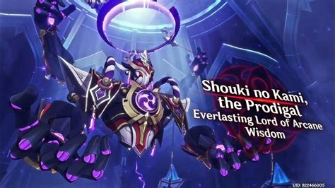 Shouki No Kami, The Prodigal Everlasting Lord of Arcane Wisdom Cutscene [JP] (Genshin Impact ...