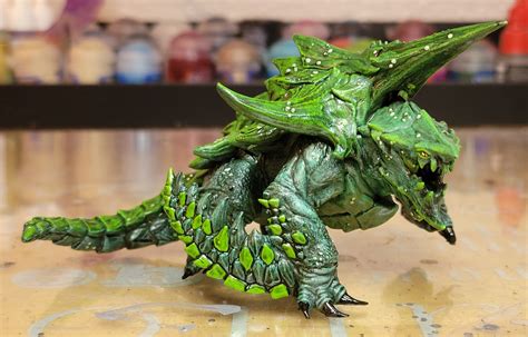 Ancient Dragon Turtle Miniature by Lord of the Print 3D - Etsy