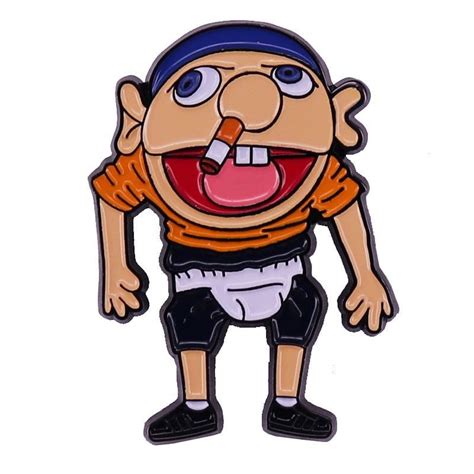 Super Mario Logan 'Jeffy Puppet' Enamel Pin - Distinct Pins