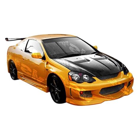 VIS Racing® - Honda Civic 2 Doors 1999-2000 GT Bomber Style Fiberglass ...