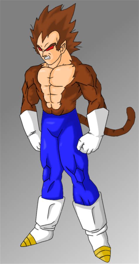 Vegeta Half Oozaru by kakarot1234 on DeviantArt