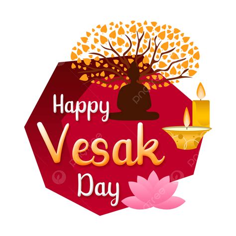 Happy Vesak Day Hd Transparent, Happy Vesak Day Vector 17, Vesak, Buddha, Buddhist PNG Image For ...