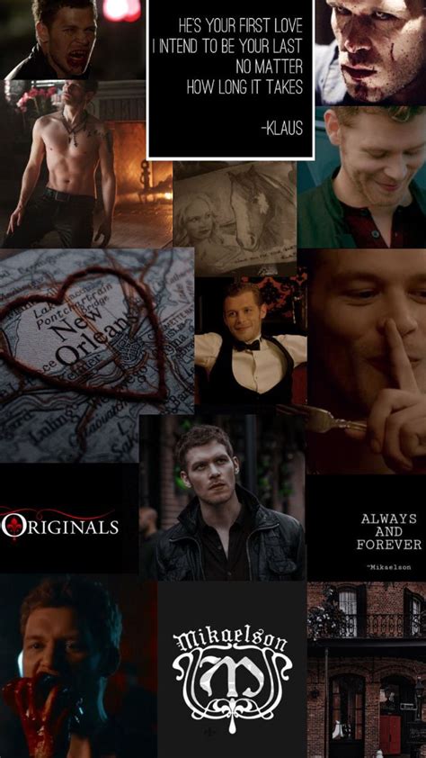 klaus mikaelson aesthetic collage | Aesthetic collage, Klaus, First love