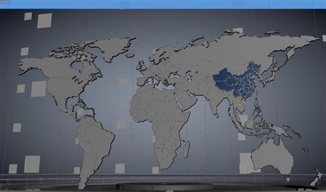 Cinema 4d World Map 3D Model .c4d - CGTrader.com