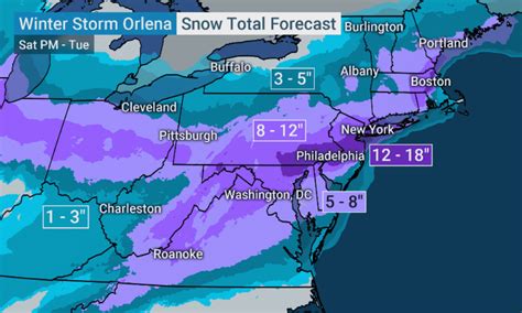 East Coast Snow Storm: Who Will Get The Most Snow? | Unofficial Networks