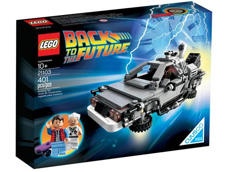 'LEGO Back to the Future 10290 DeLorean wordt in september 2021 ...