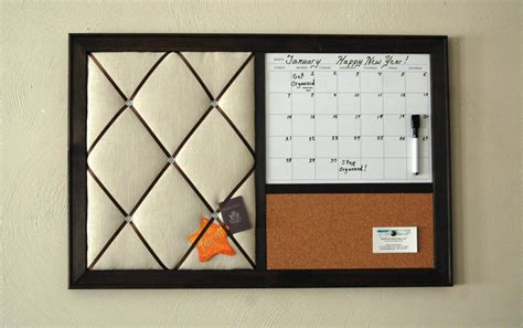 Wall Pops Dry Erase Calendar And Cork Board Set Black - Kara Eleonora